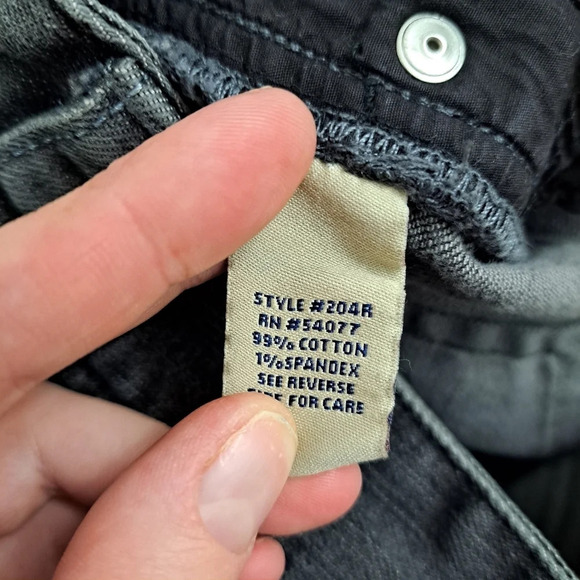 CAbi Women's Dark Grey Low Waisted Bootcut Casual Denim Jeans Size 6 - Picture 5 of 8